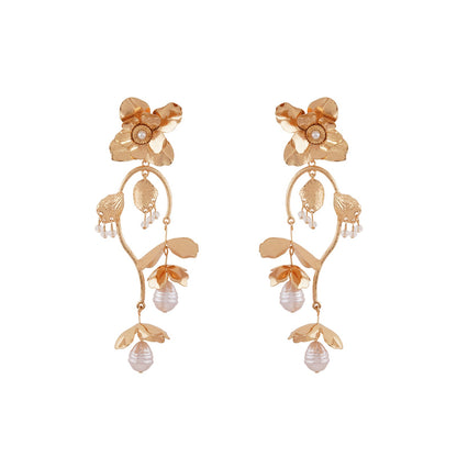 Narcissus Gold Earrings