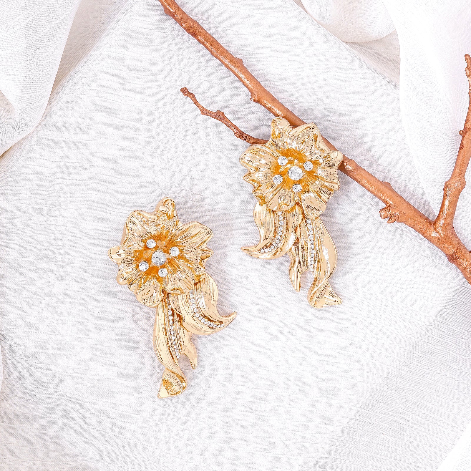 Calendula Gold Earrings
