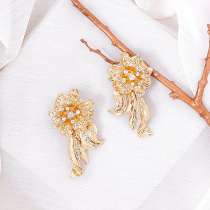 Calendula Gold Earrings