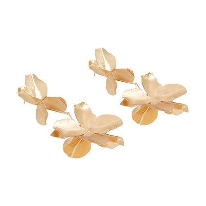 Aconitum Gold Earrings