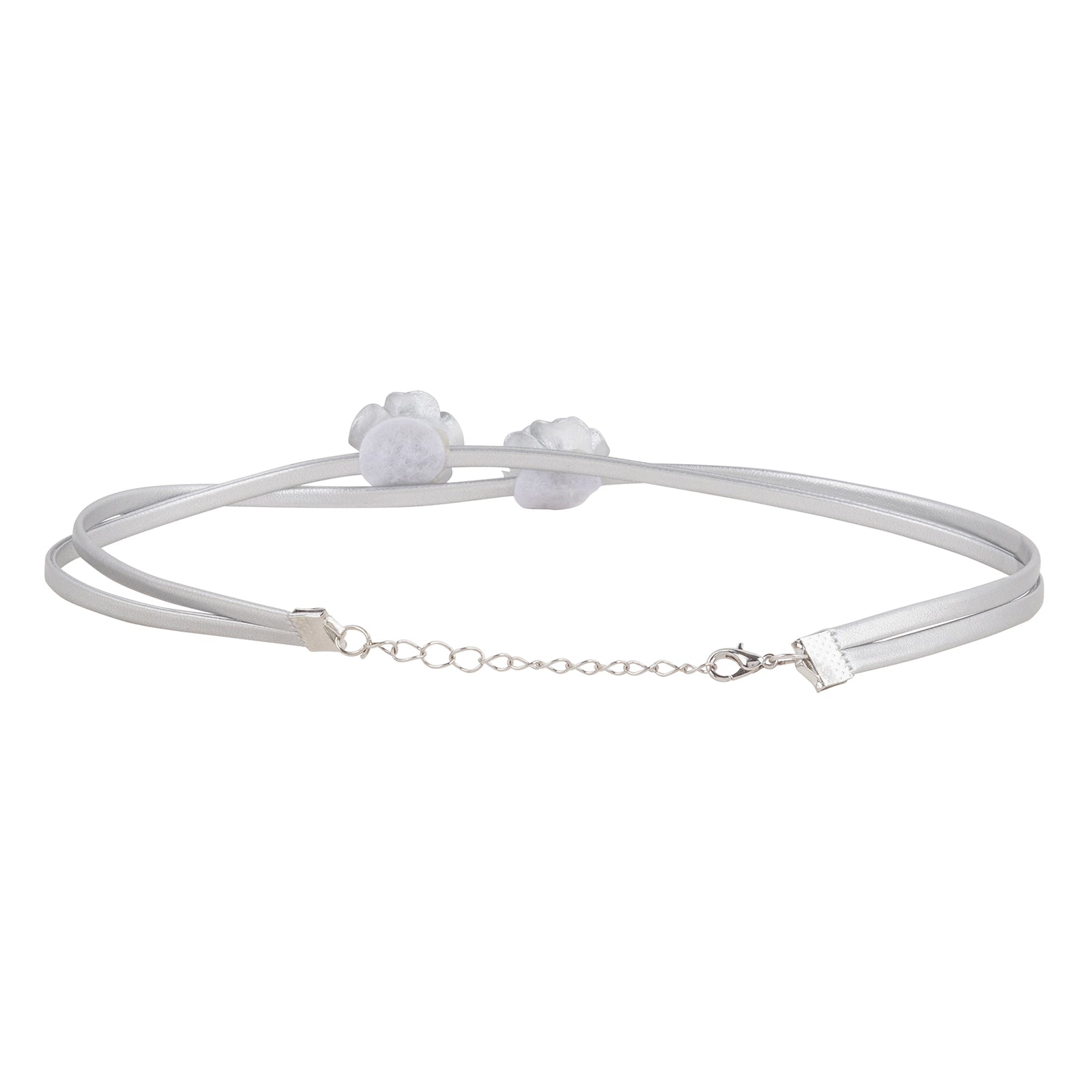 Acacia Silver Necklace