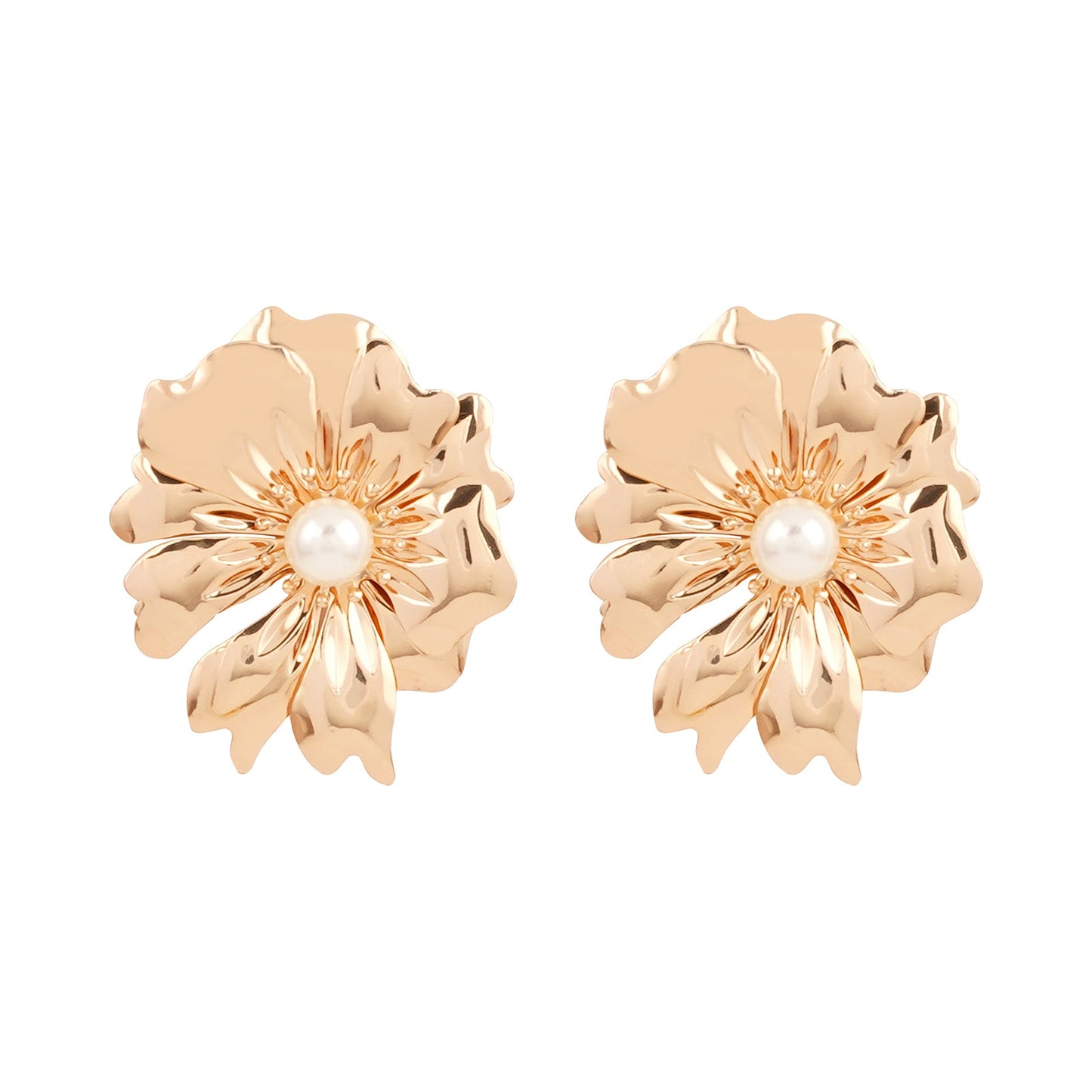 Kalmia Gold Earrings