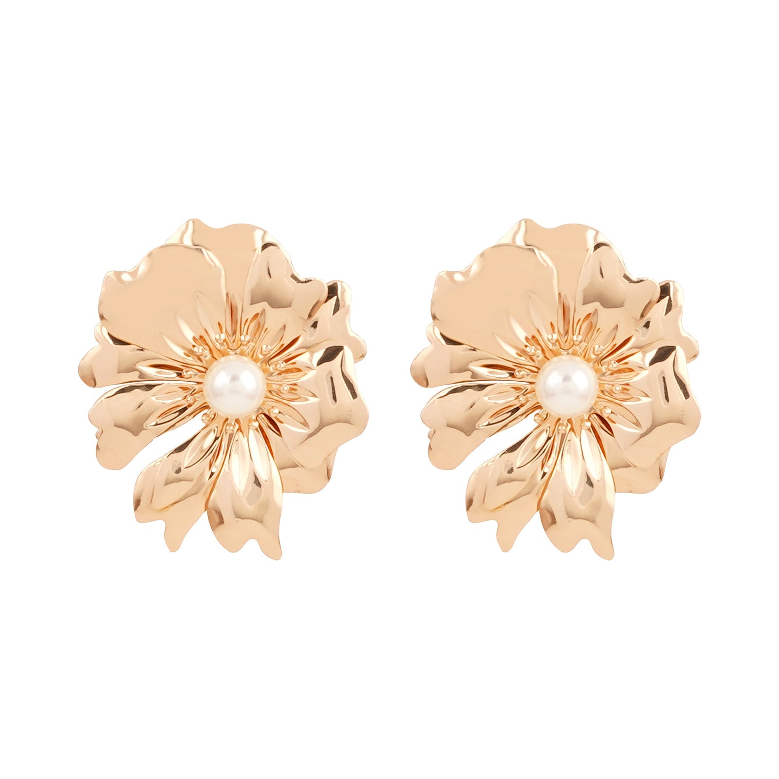 Kalmia Gold Earrings