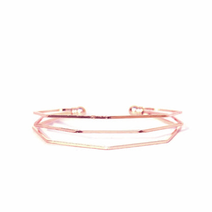 Hexagon Rosegold Bracelet - Joker & Witch