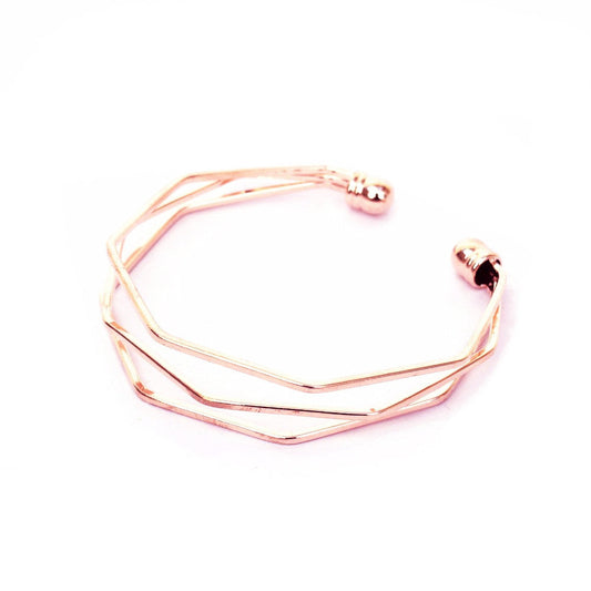 Hexagon Rosegold Bracelet - Joker & Witch