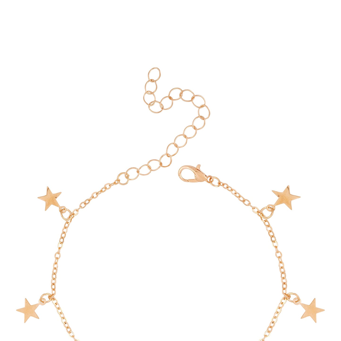 Stargaze Gold Star Anklet