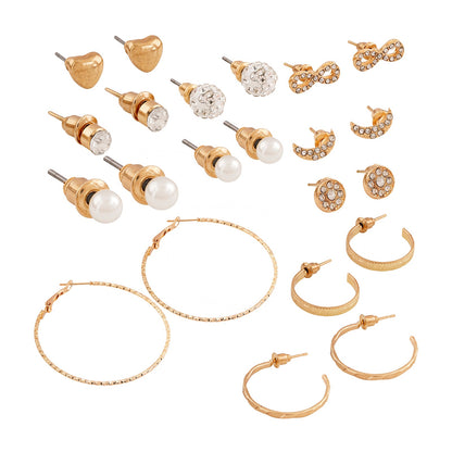 Stay Gold Earring Set