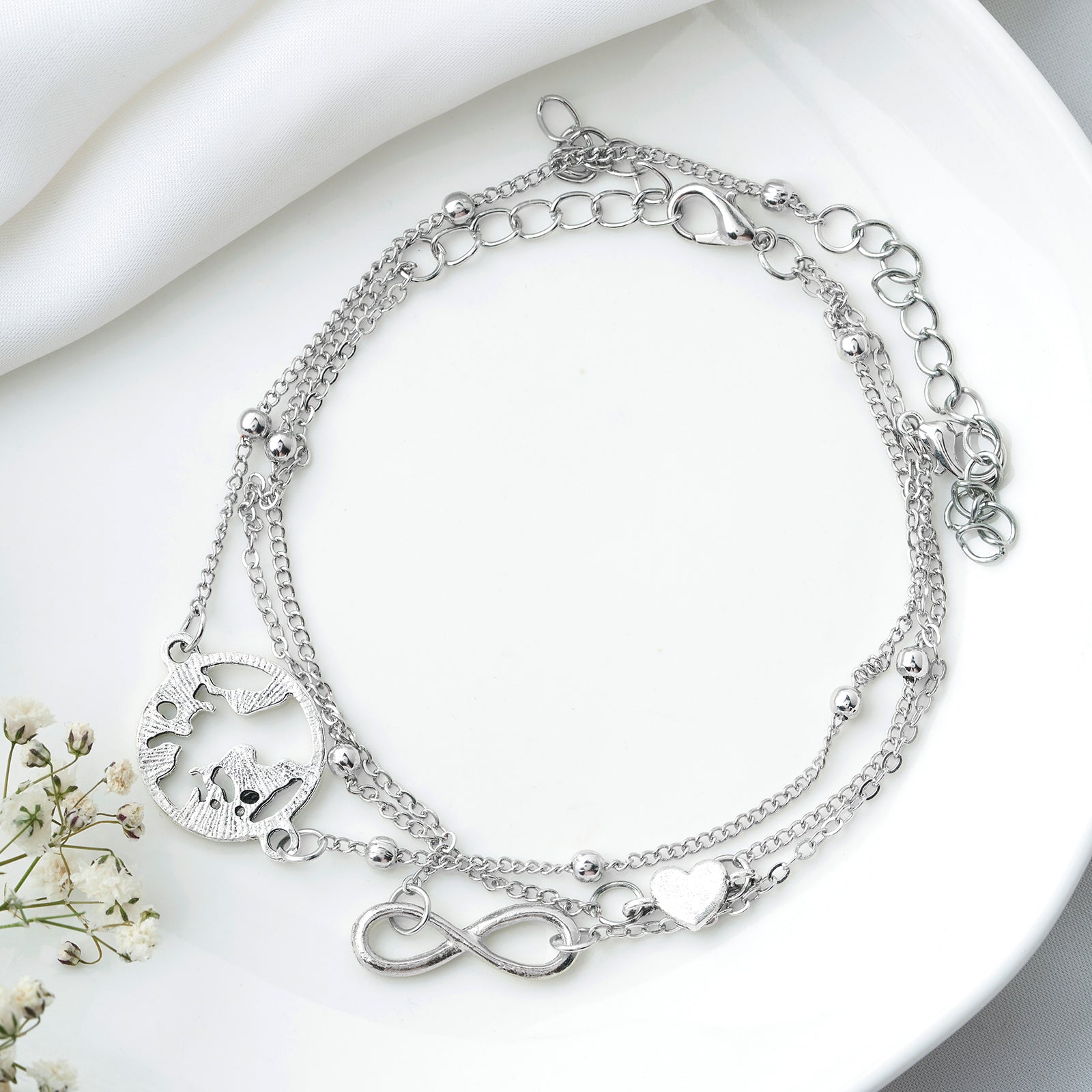 Wonderin' Anklet - Set of 2