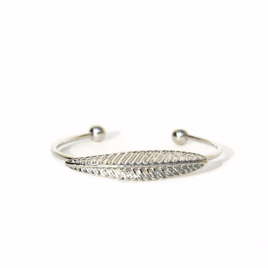 Single Leaf Silver Bracelet - Joker & Witch