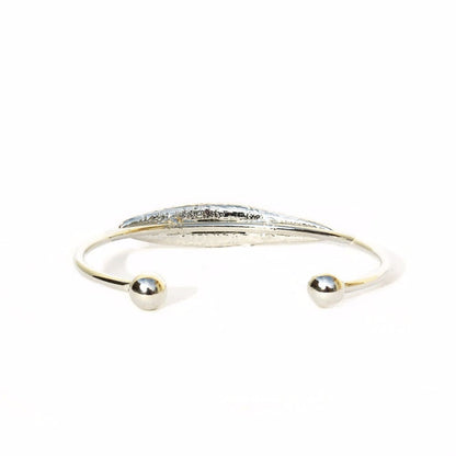 Single Leaf Silver Bracelet - Joker & Witch