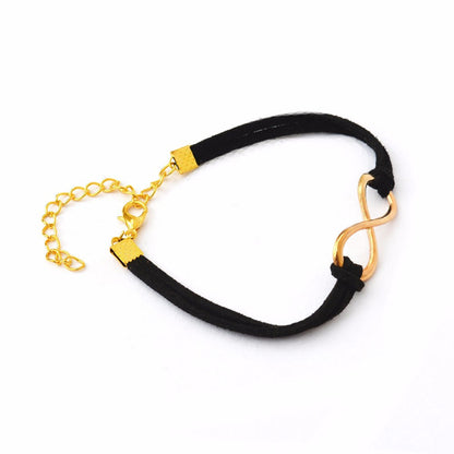 Black Infinity Bracelet - Joker & Witch