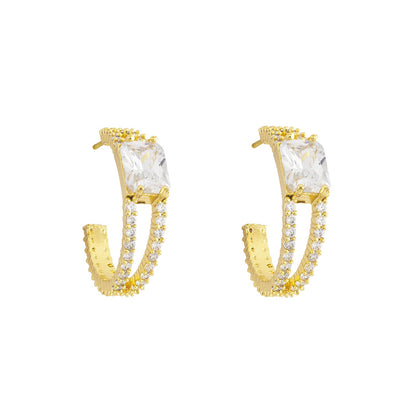 Mood Hoop Earring