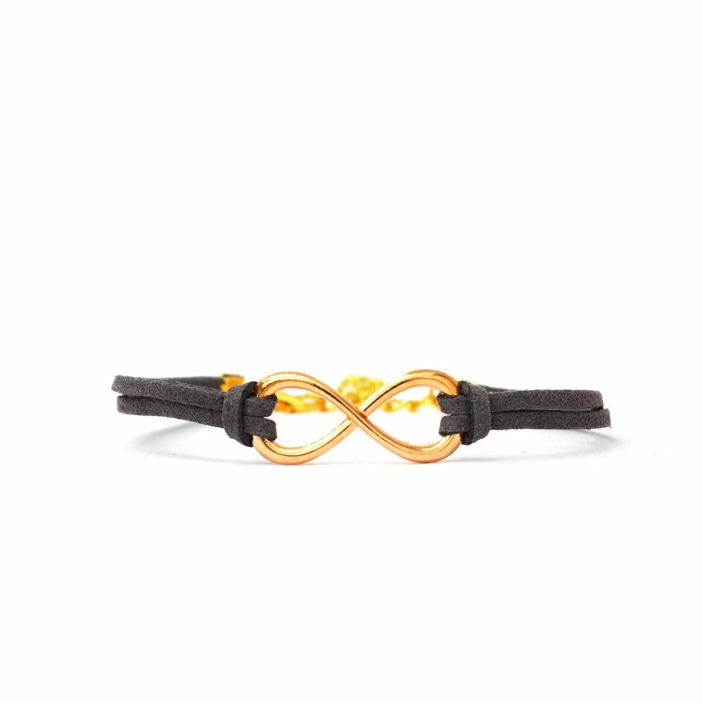 Grey Infinity Bracelet - Joker & Witch