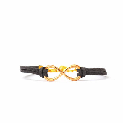 Grey Infinity Bracelet - Joker & Witch