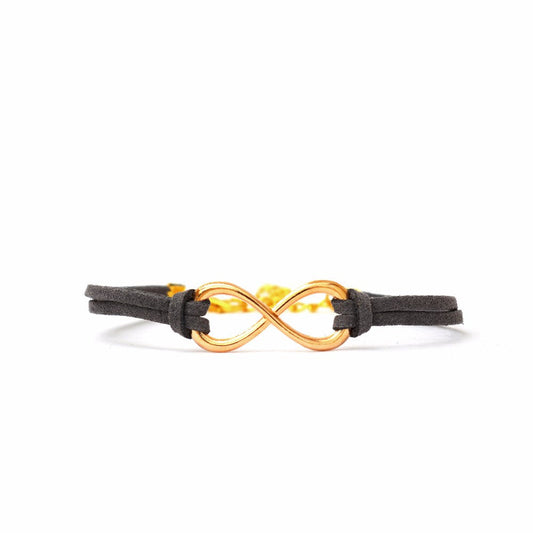Grey Infinity Bracelet - Joker & Witch