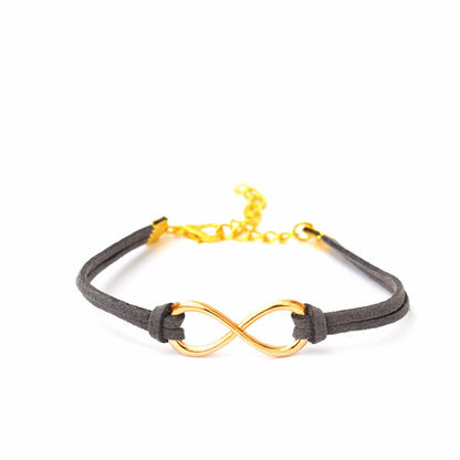 Grey Infinity Bracelet - Joker & Witch