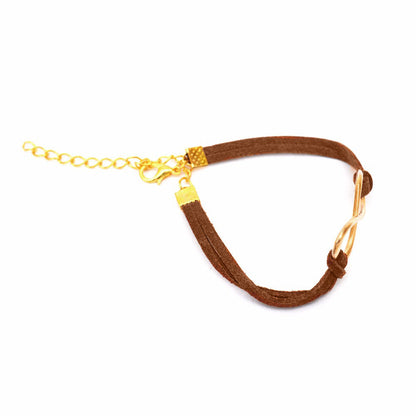 Brown Infinity Bracelet - Joker & Witch