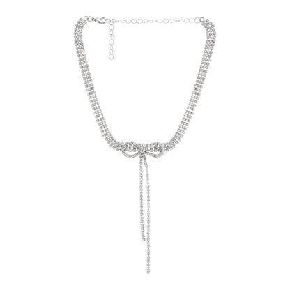 Delphine Bow Style Necklace