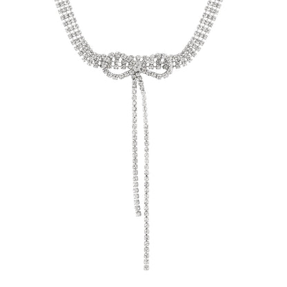 Delphine Bow Style Necklace