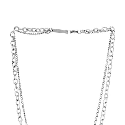 Flexin' Men Silver Necklace
