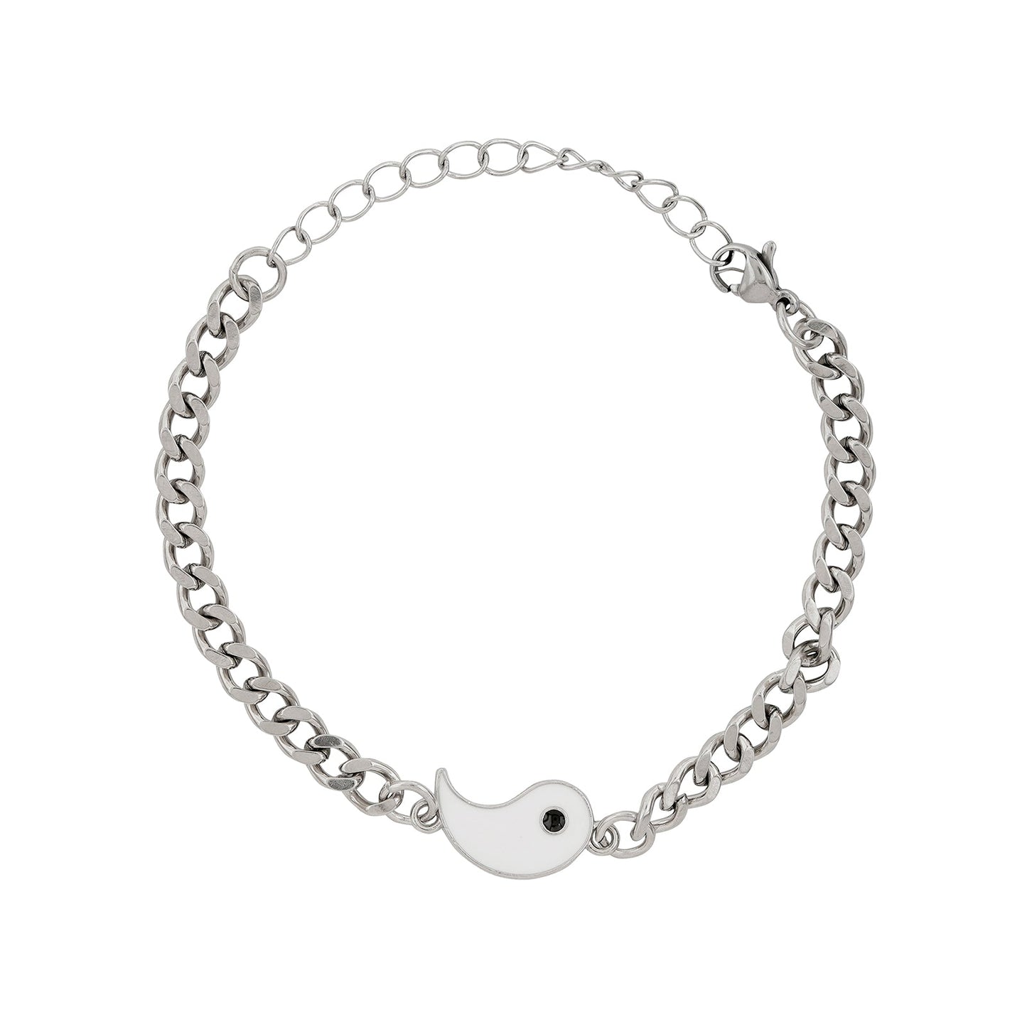 Begin Again White Couple Beaded Bracelet