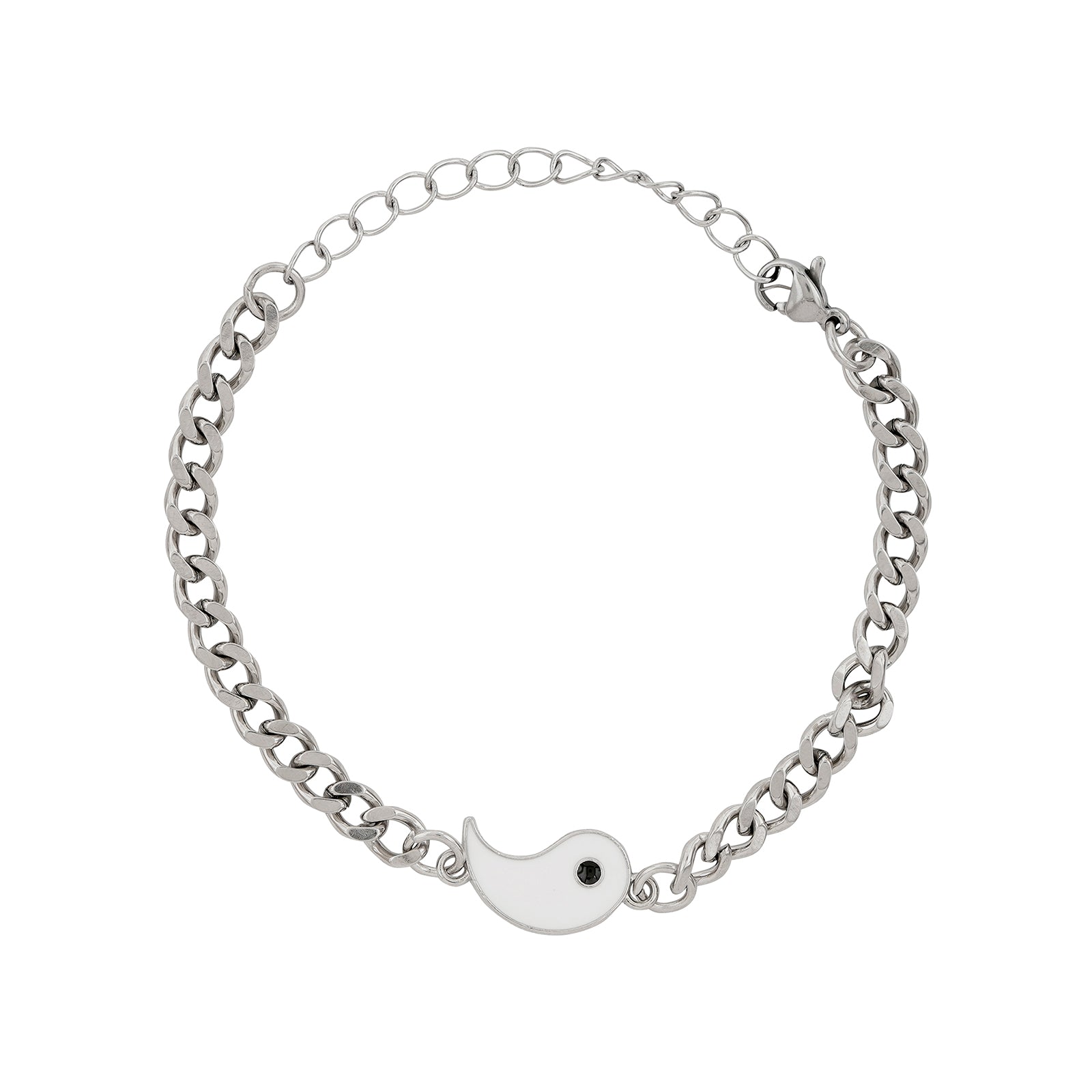 Begin Again White Couple Beaded Bracelet