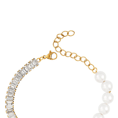 Stay Away Gold Bracelet