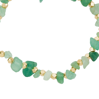 Getaway Car Green Beaded Bracelet