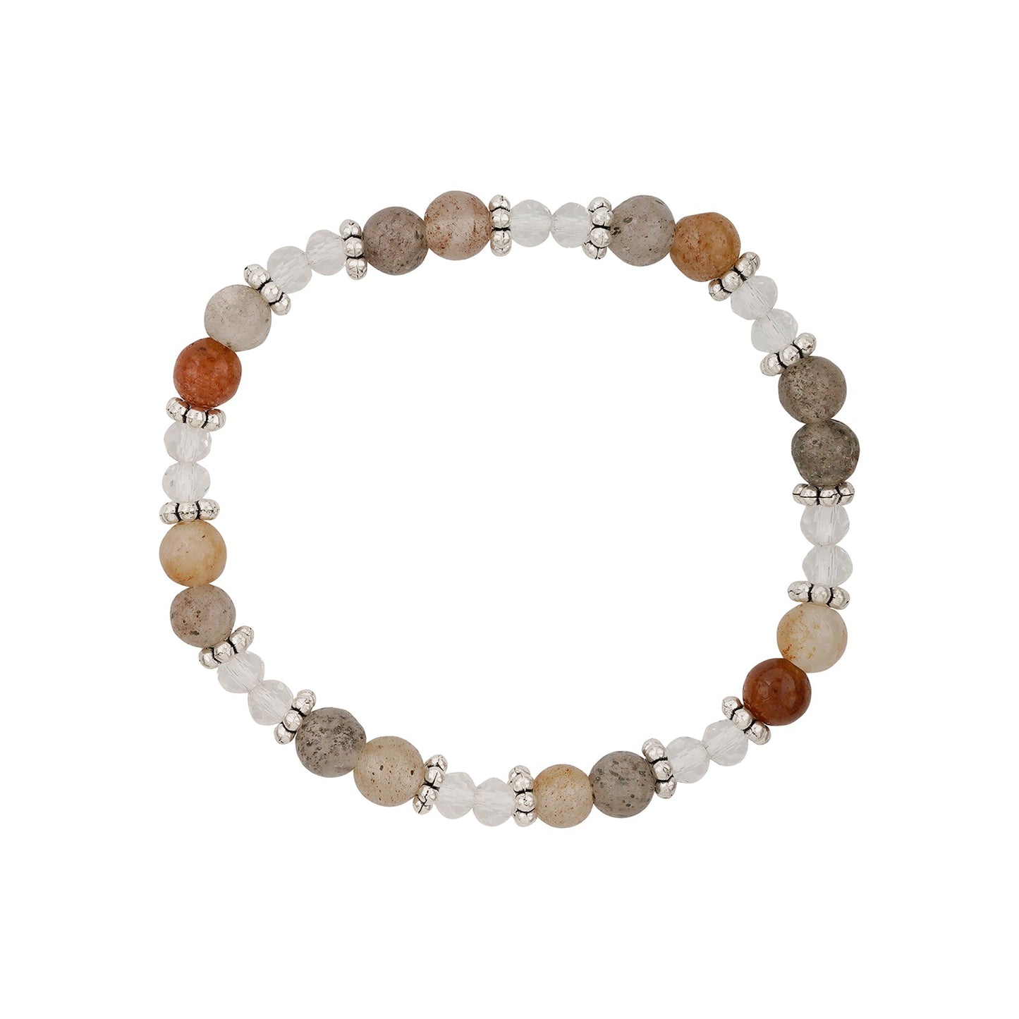 Evermore Shades Of Soil Beaded Bracelet