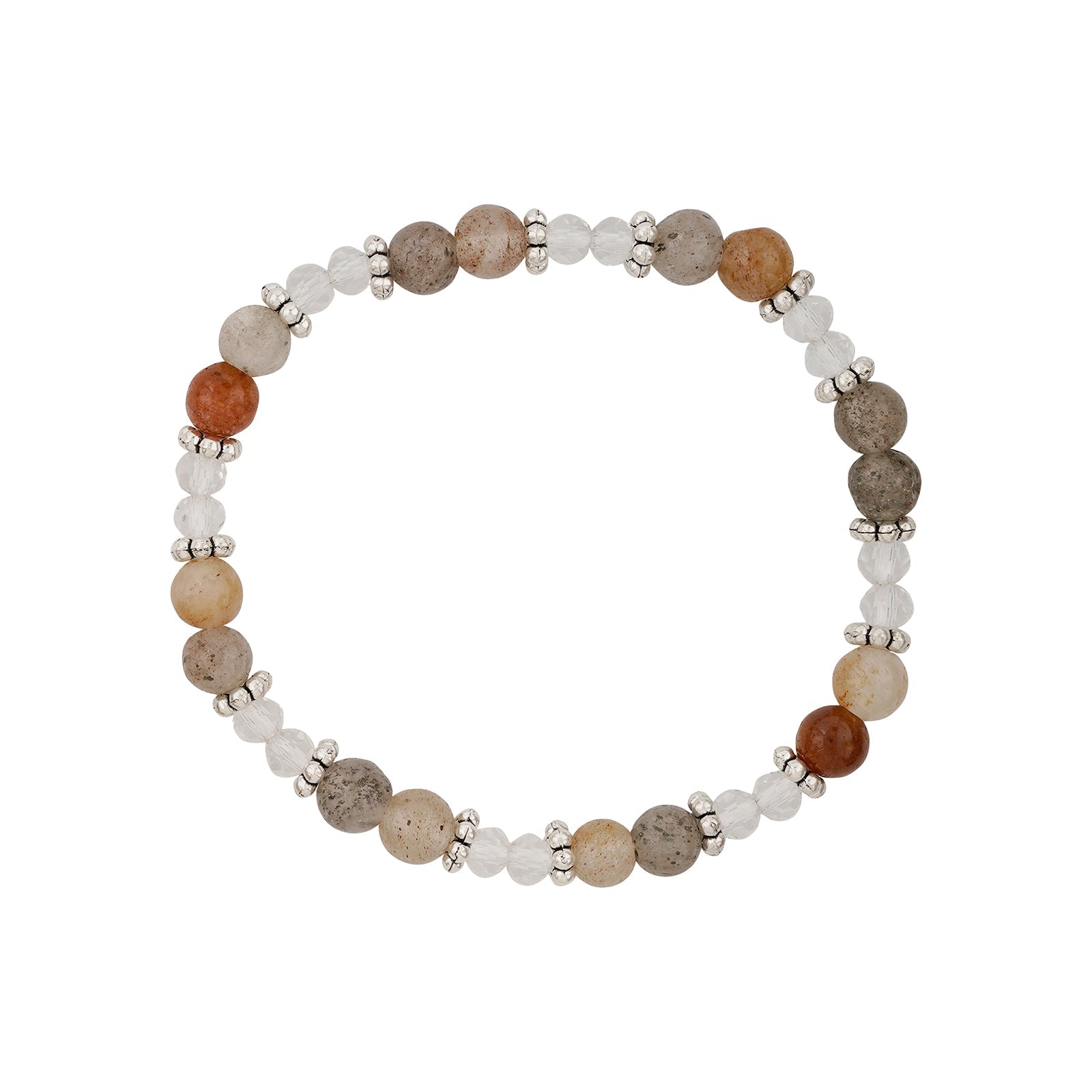 Evermore Shades Of Soil Beaded Bracelet