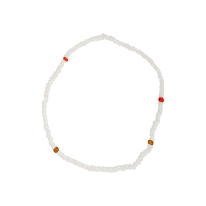 It's Nice To Have A Friend Cream Beaded Bracelet