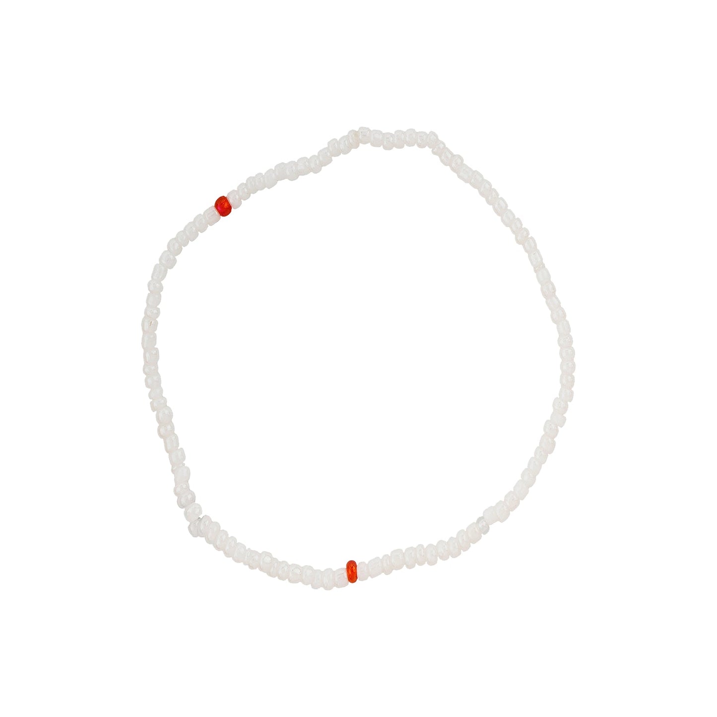 It's Nice To Have A Friend Cream Beaded Bracelet