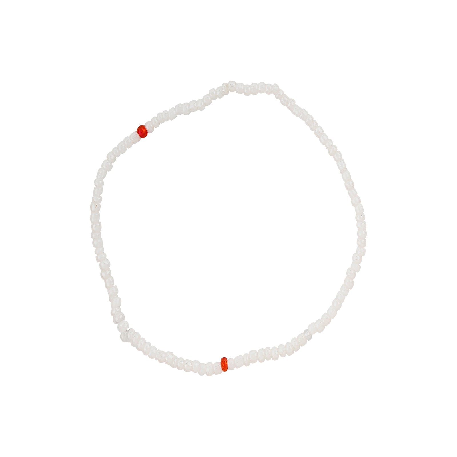It's Nice To Have A Friend Cream Beaded Bracelet