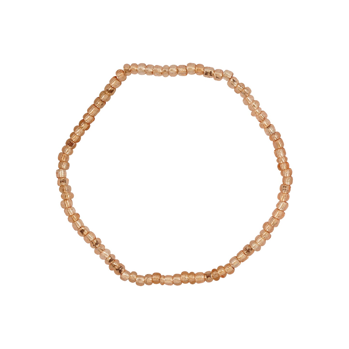 It's Nice To Have A Friend Cream Beaded Bracelet