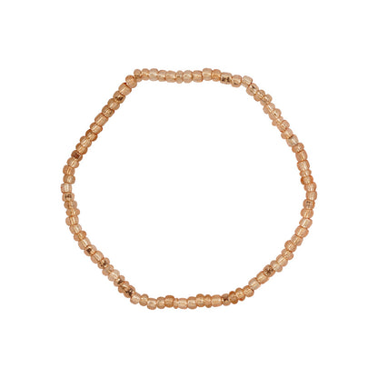 It's Nice To Have A Friend Cream Beaded Bracelet