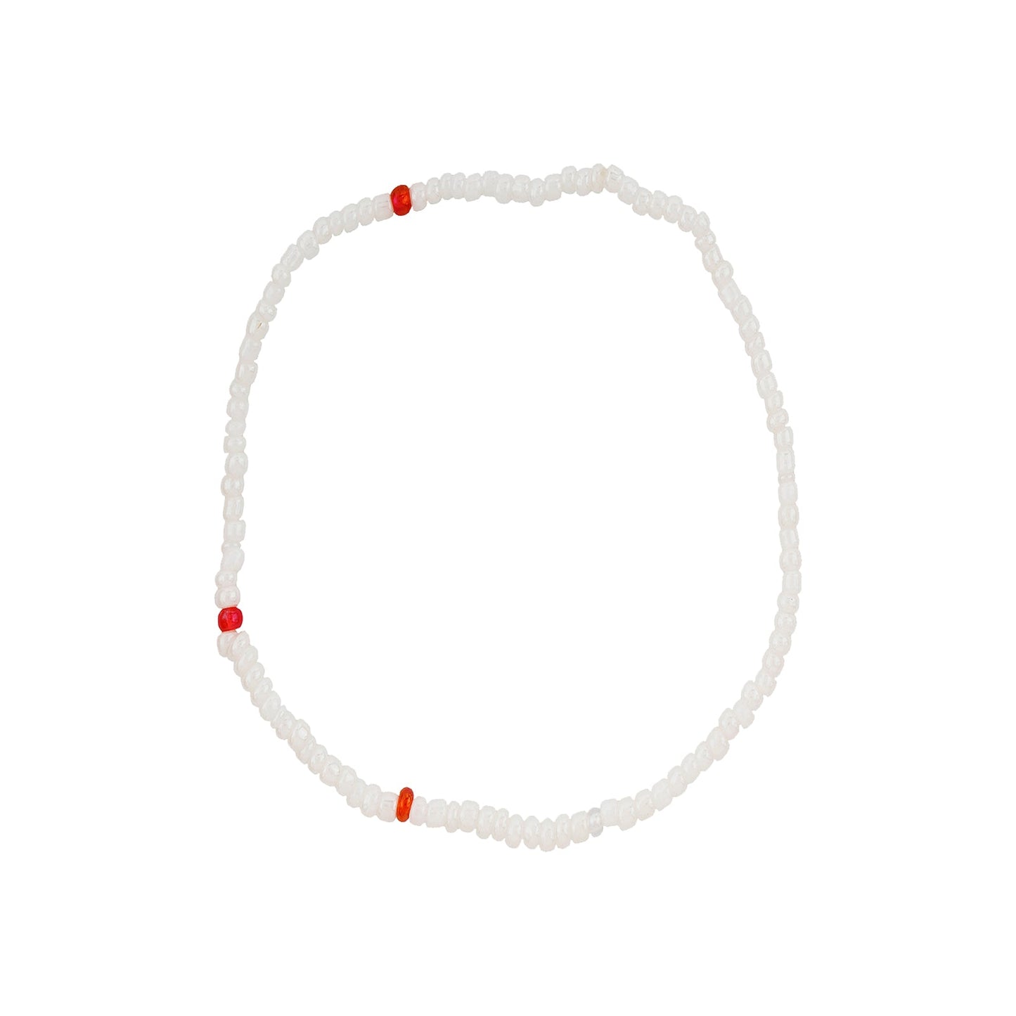 It's Nice To Have A Friend Cream Beaded Bracelet