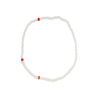 It's Nice To Have A Friend Cream Beaded Bracelet