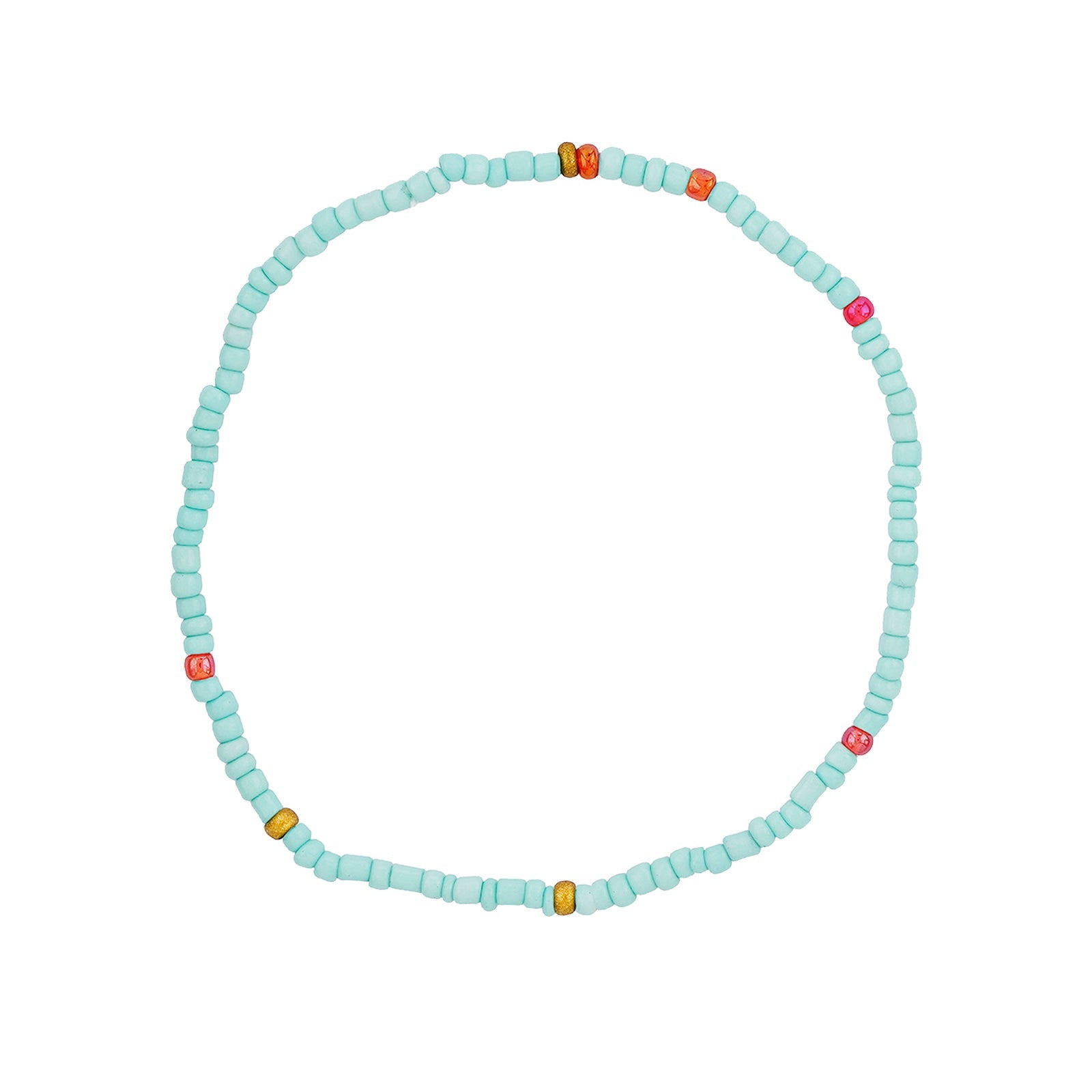 Sweeter Than Fiction Blue Beaded Bracelet