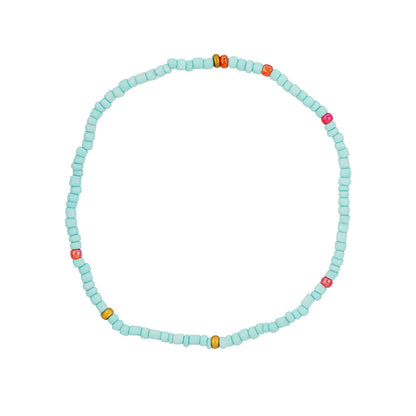 Sweeter Than Fiction Blue Beaded Bracelet