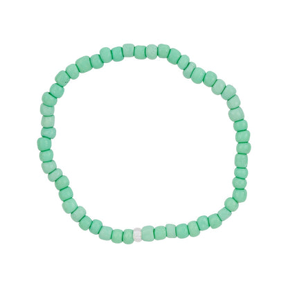 Sweeter Than Fiction Blue Beaded Bracelet