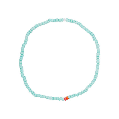 Sweeter Than Fiction Blue Beaded Bracelet