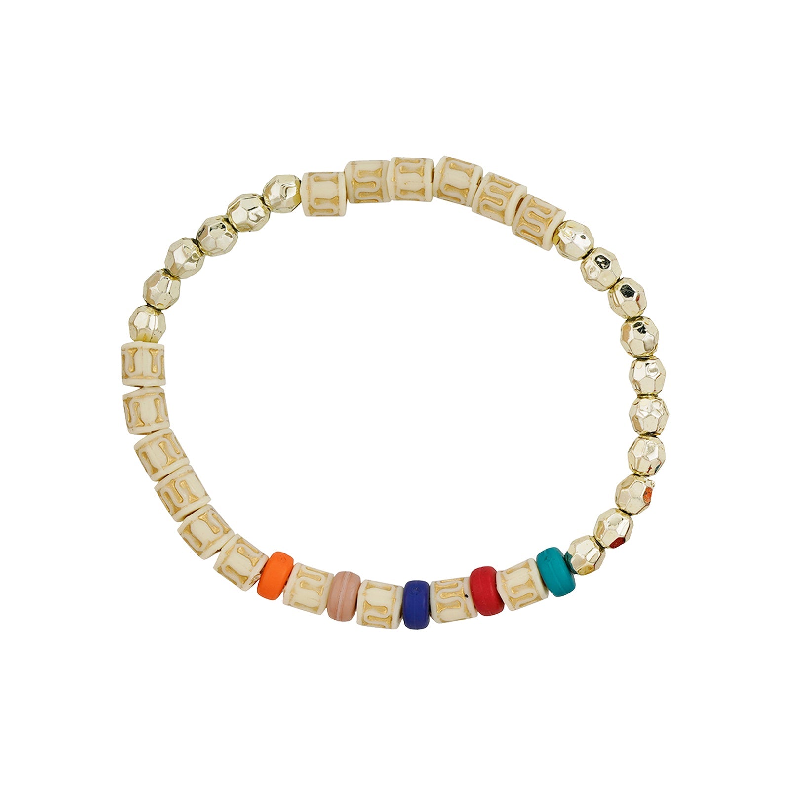Treacherous Multicolored Beaded Bracelet