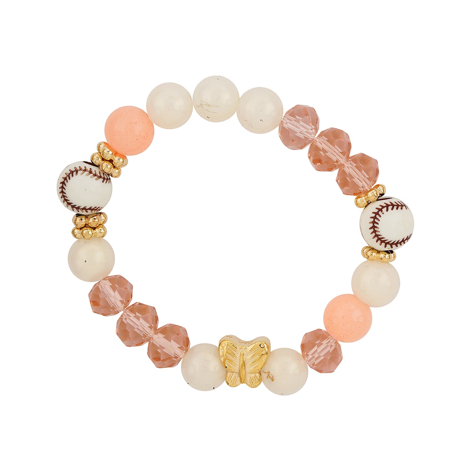 Sweet Nothing Blush Beaded Bracelet