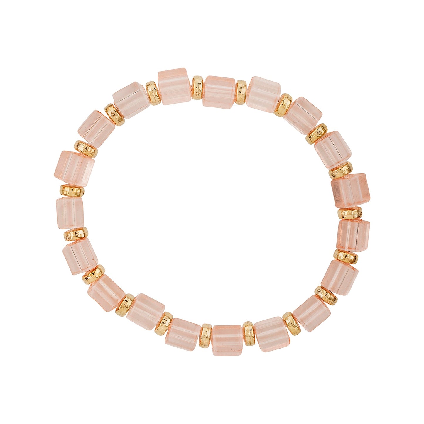Sweet Nothing Blush Beaded Bracelet
