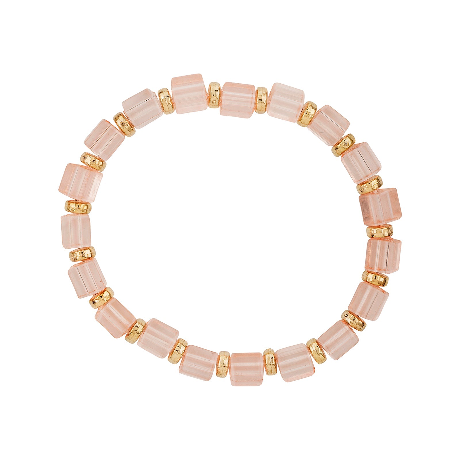 Sweet Nothing Blush Beaded Bracelet