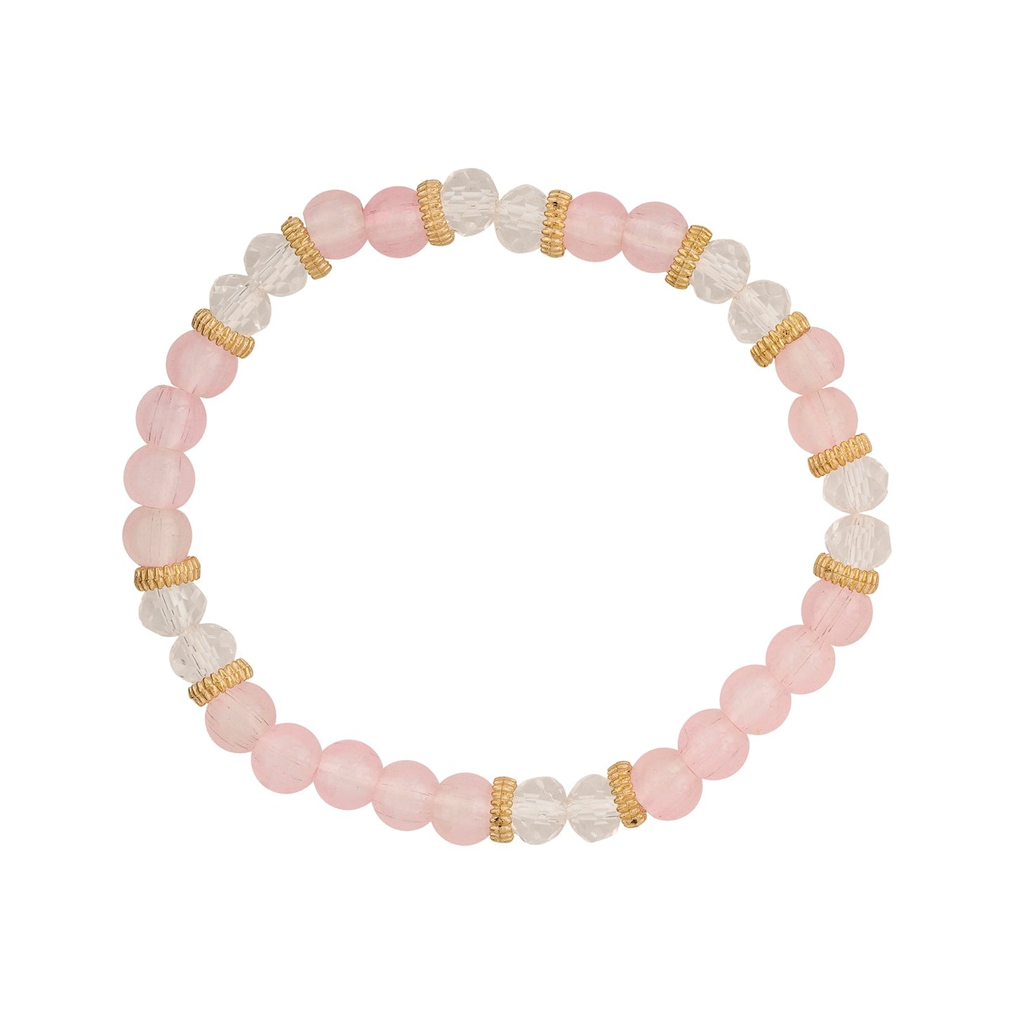 The Way I Loved You Pink Beaded Bracelet