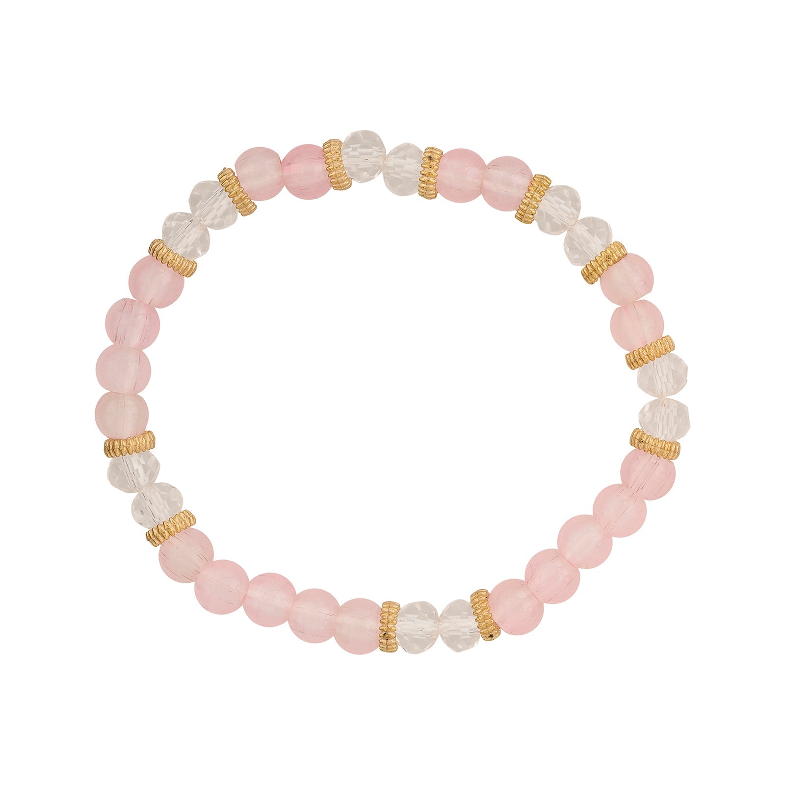 The Way I Loved You Pink Beaded Bracelet