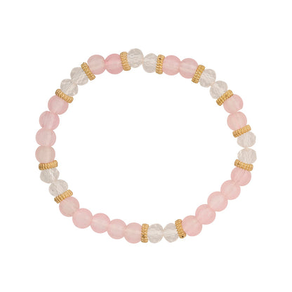 The Way I Loved You Pink Beaded Bracelet