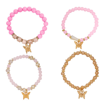 You Need To Calm Down Pink Beaded Bracelet