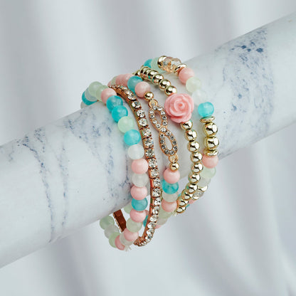 All Of The Girls You Loved Pastel Before Beaded Bracelet
